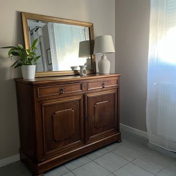 Grand miroir vintage