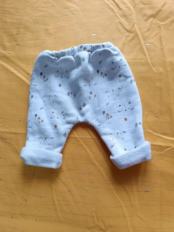 Pantalon molleton mixte 🦊 Petit Begin 3 mois 62 cm