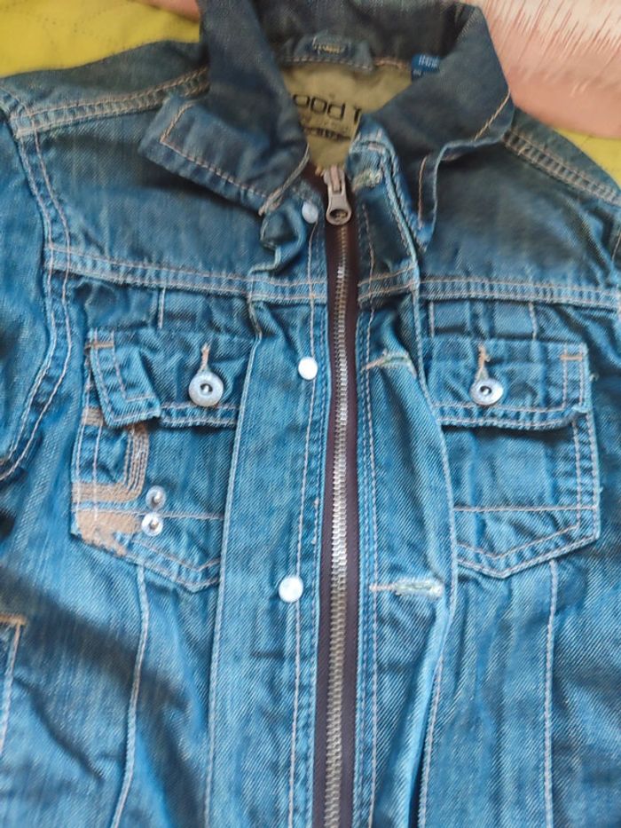 veste en jean  okaidi 6 ans - photo numéro 4