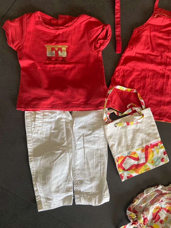 Lot de vêtements plage fille maillot de bain 6 mois ELLE - photo numéro 2