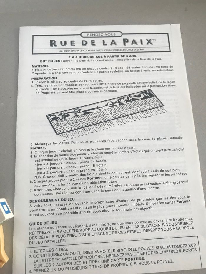 Rendez-vous  Rue de la paix  Éditions Parker 1985 8 ans - photo numéro 5