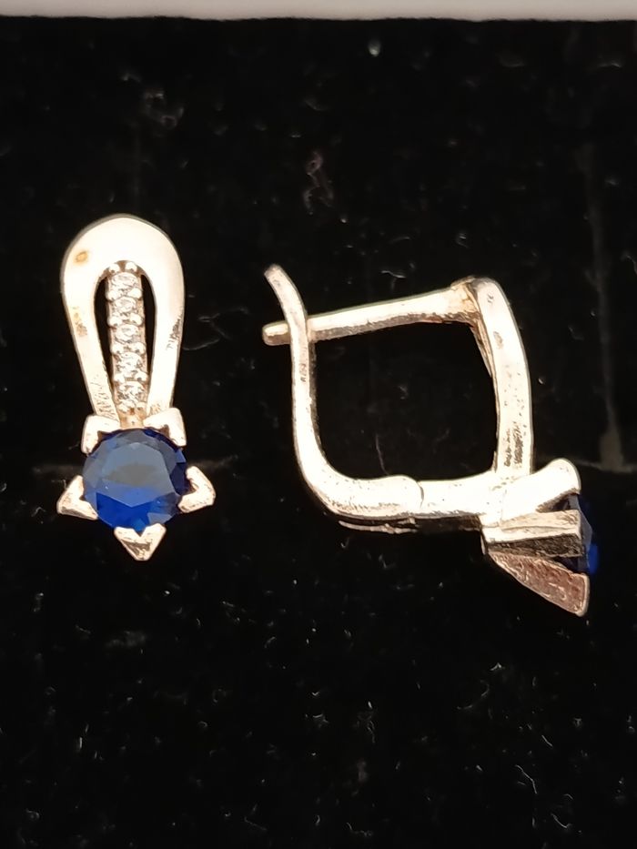 Boucles d'oreilles en argent. - photo numéro 6