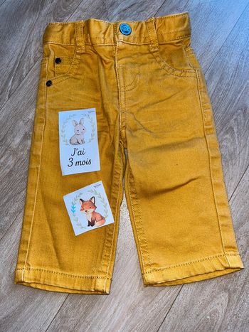 Pantalon 3 mois garçon