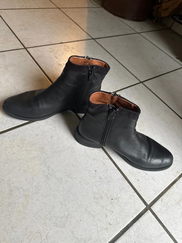 Bottines cuir - photo numéro 2