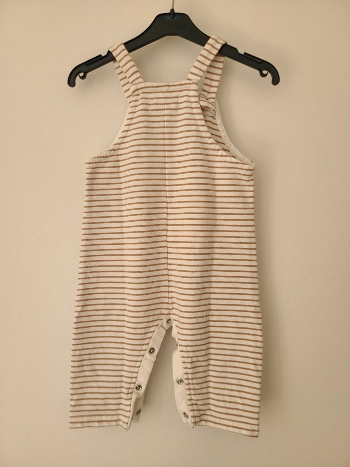 Salopette Mango rayée 6-9 mois - photo numéro 2