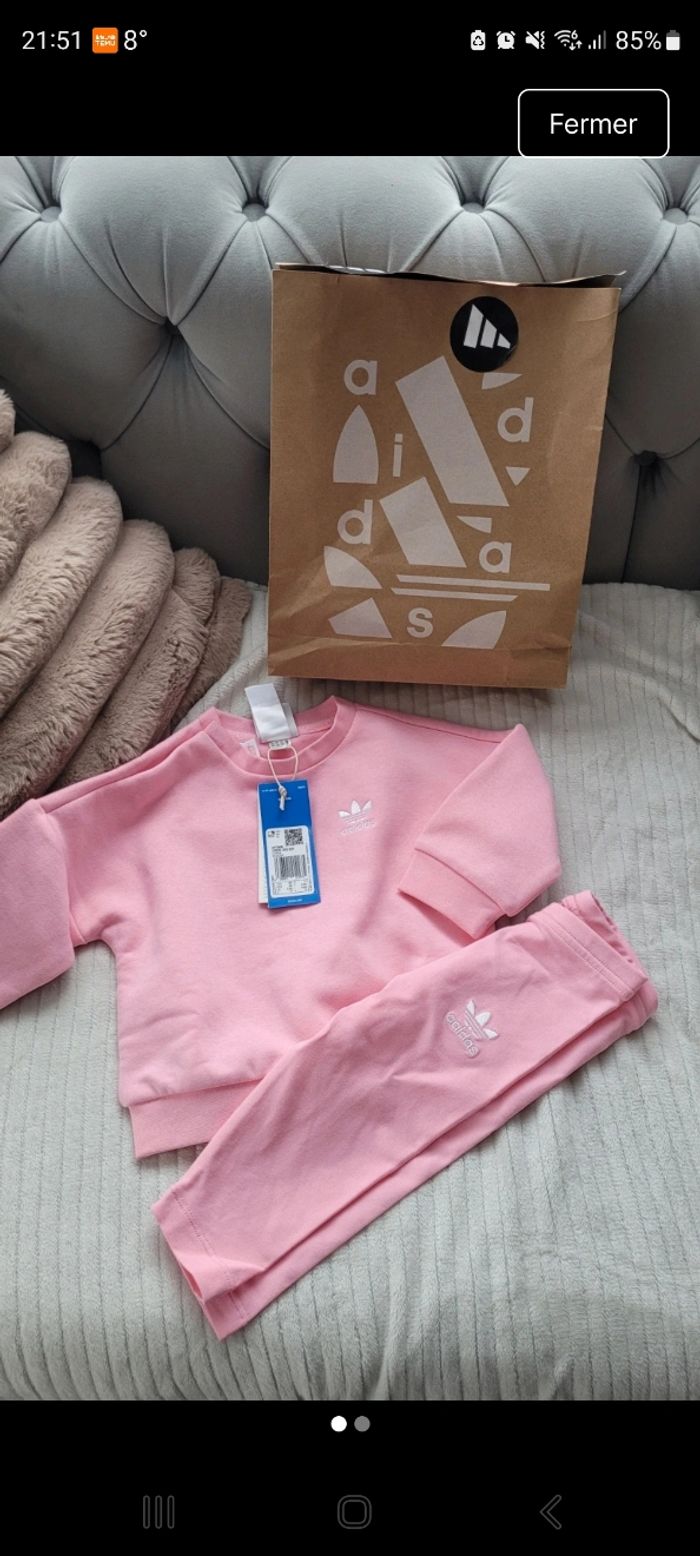 Jogging fille 6/9mois - photo numéro 1