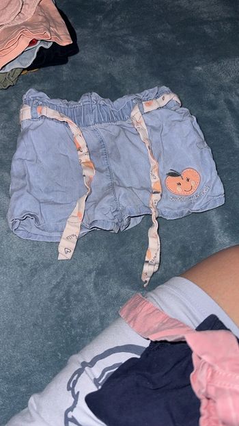 Short en jean fille 18 mois