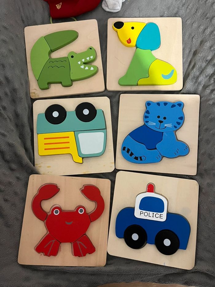 Puzzle bébé en bois