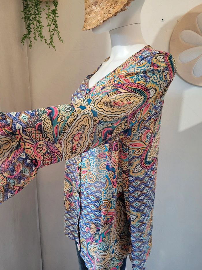 Chemise voile colorée - photo numéro 5