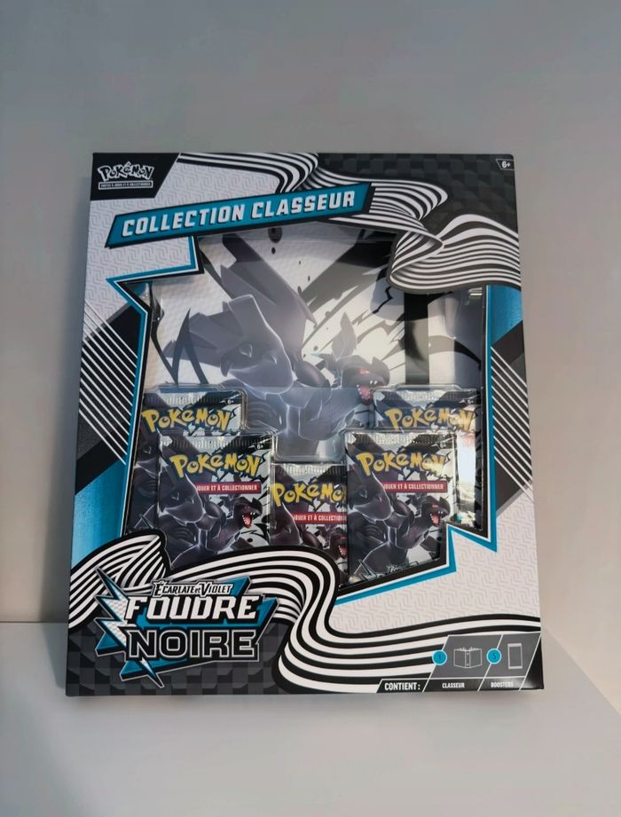 Pokemon - coffret classeur - foudre noire
