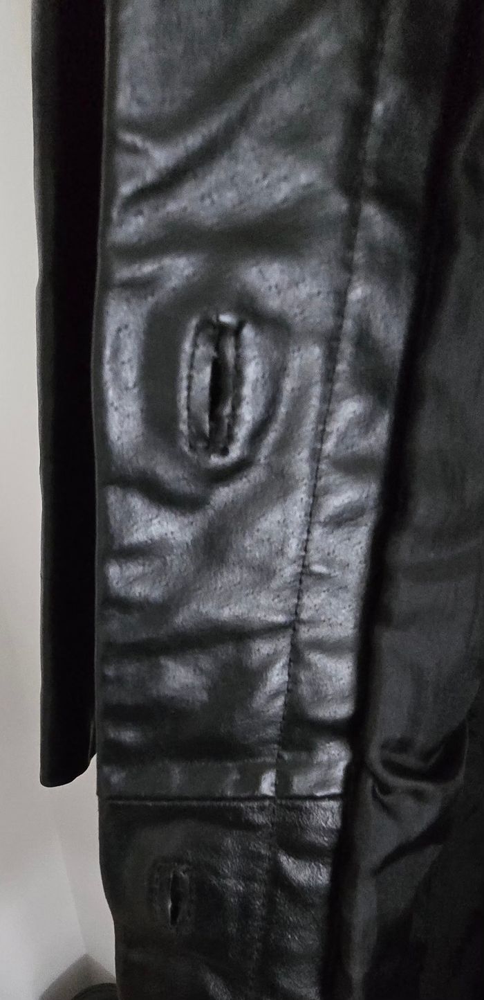 Manteau vintage cuir Asruces - photo numéro 2