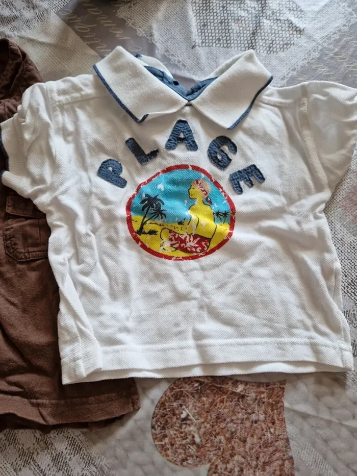 Lots 4 Tee-shirt 6 mois - photo numéro 5