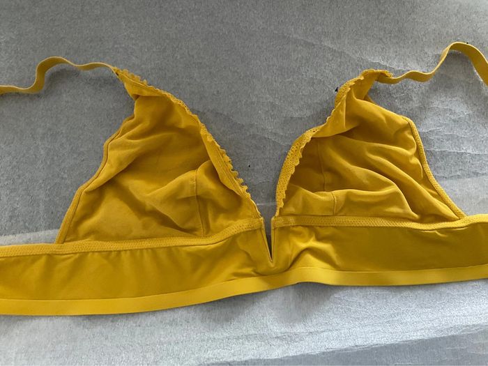 Soutien-gorge jaune Rougegorge - photo numéro 5