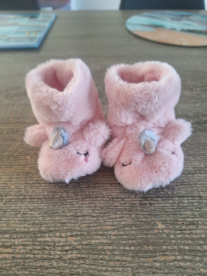 Chaussons licorne