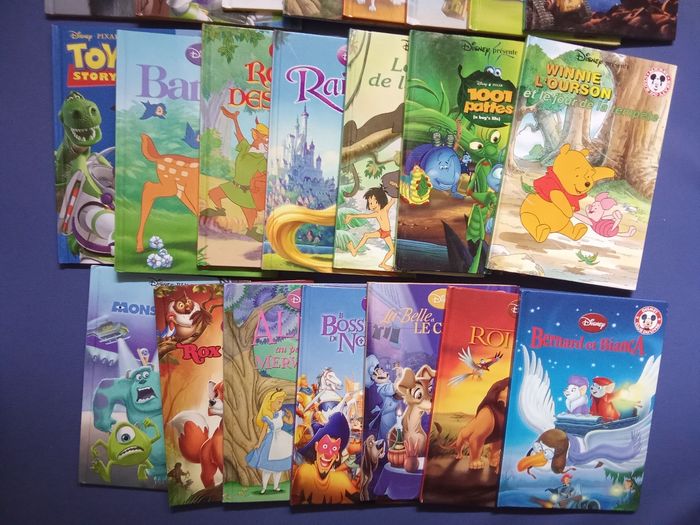 Livres disney, différents titres, mickey club du livre, Dumbo, nemo, toy story, 201 dalmatien, walle, Aladin, ratatouille, volt, cendrillon, fee clochette - photo numéro 3
