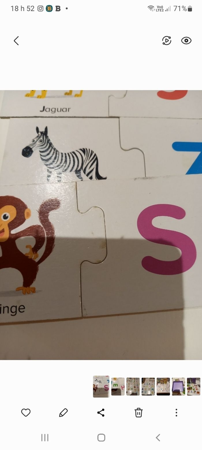 ABC alphabet puzzle ravensburger - photo numéro 5