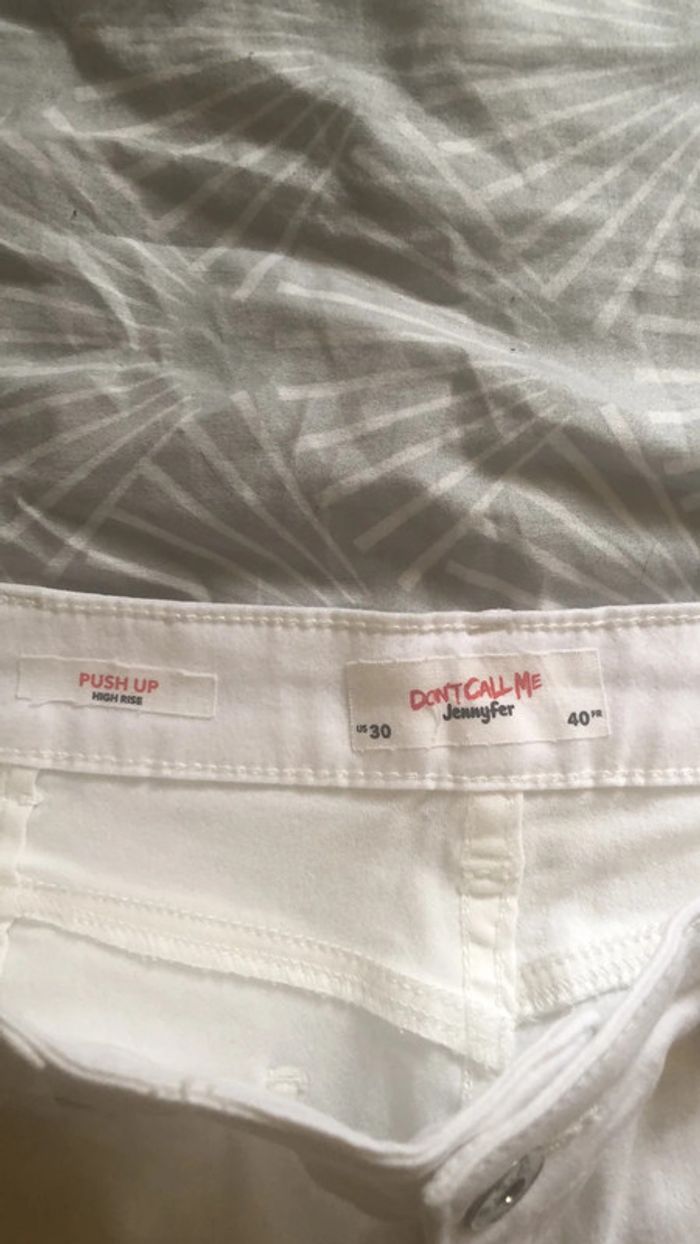 Jean slim « push up » blanc Jennyfer 40 - photo numéro 3