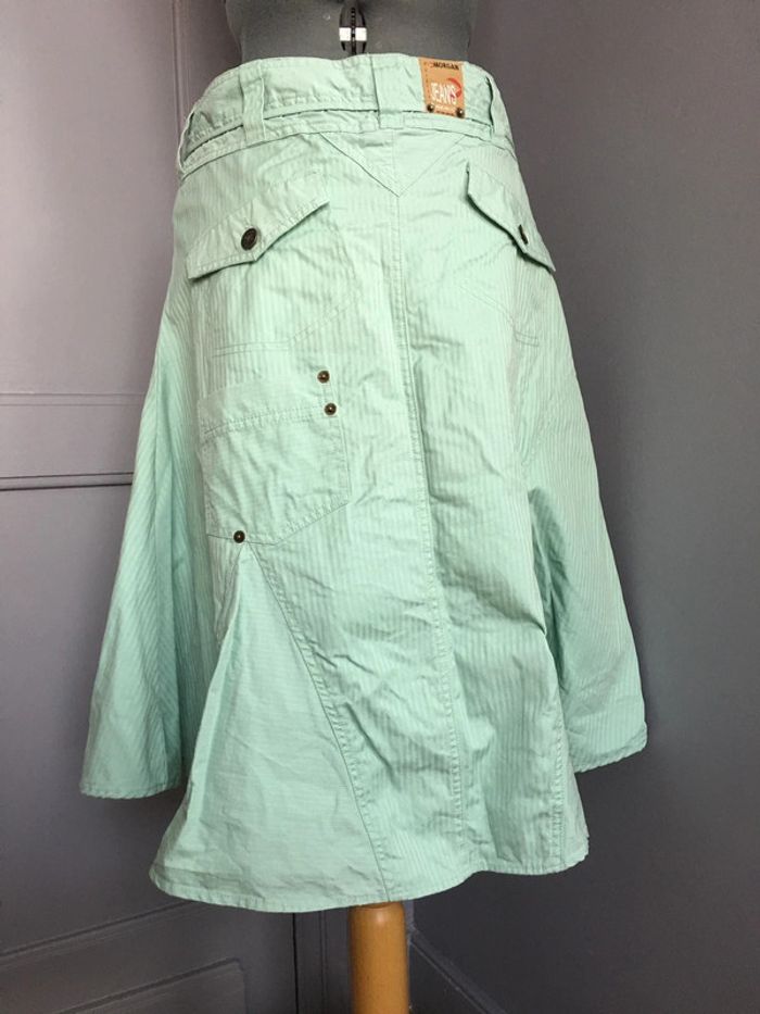 Jupe trapèze coton - photo numéro 3