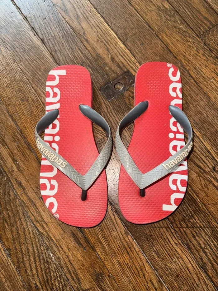 tongs Havaianas taille 33-34 bon état