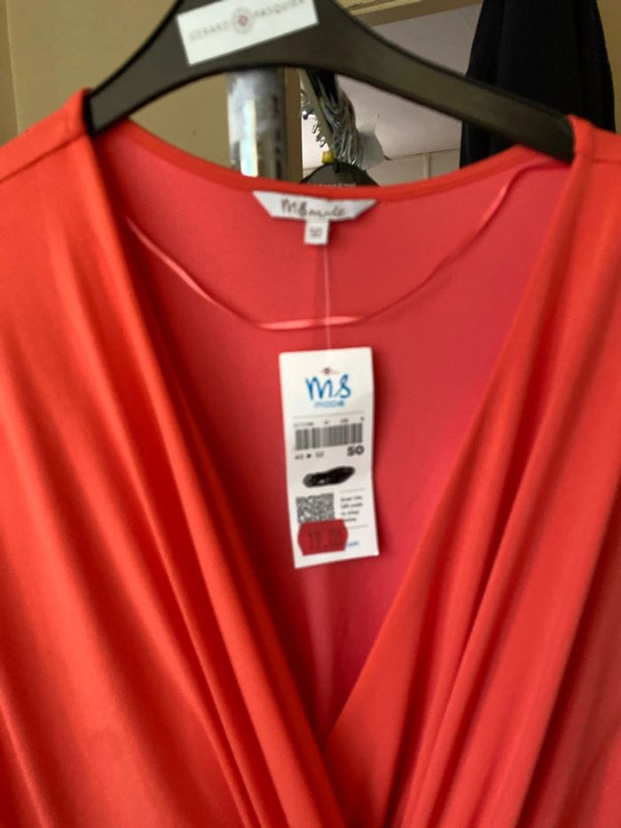 Robe orange taille 50 - photo numéro 3