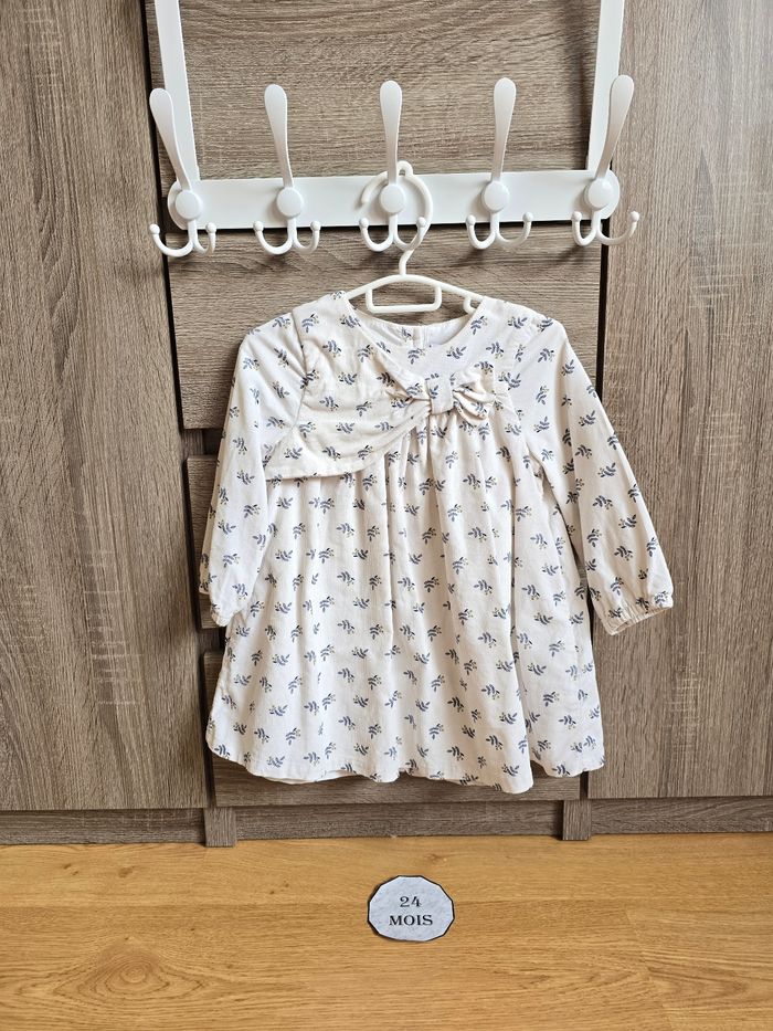Vêtement Bébé Fille - Ensemble Robe + Gilet - Sergent Major - 24 mois 86 cm - photo numéro 2