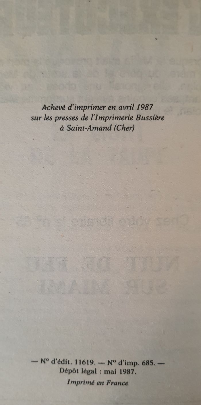 Livre "L'Aventurier"N°1 de Gérard de Villiers - photo numéro 3