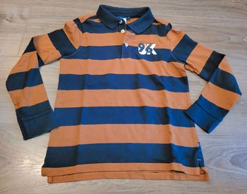 Polo à rayures ML Okaidi 8 ans