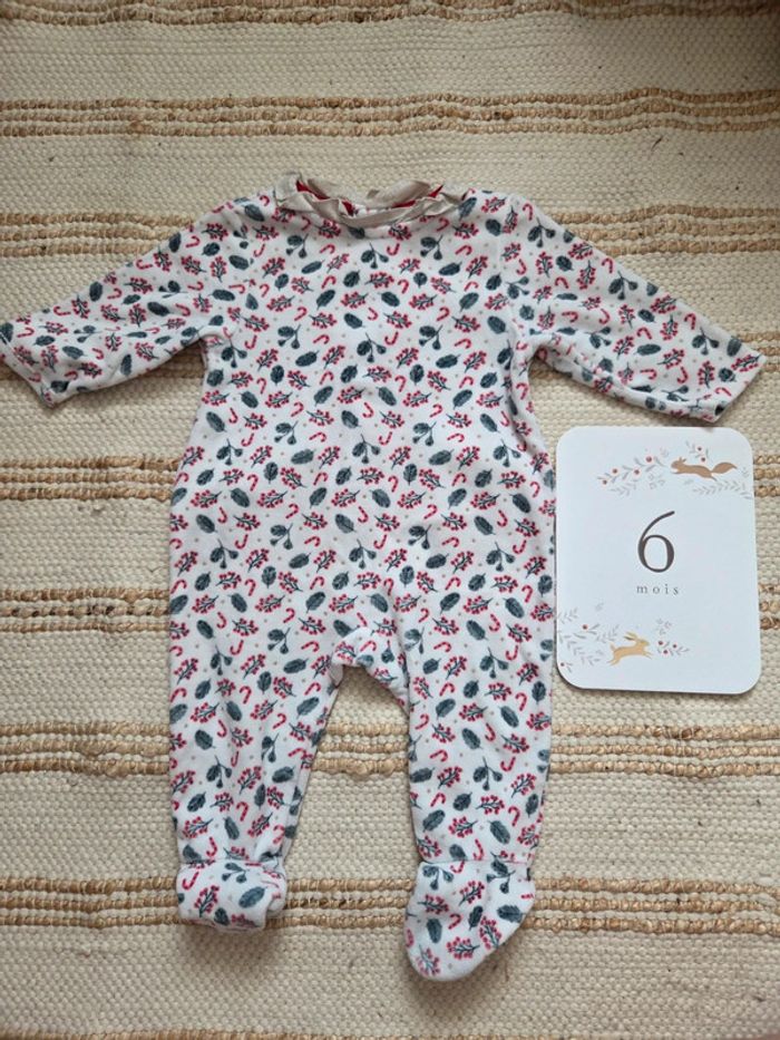 Pyjama velour Noël