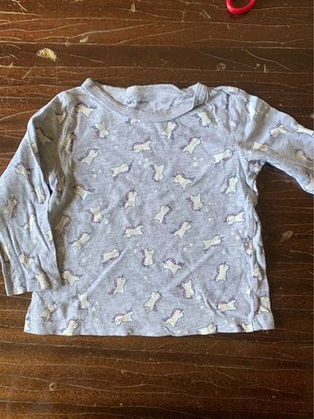 T-shirt manche longue licorne