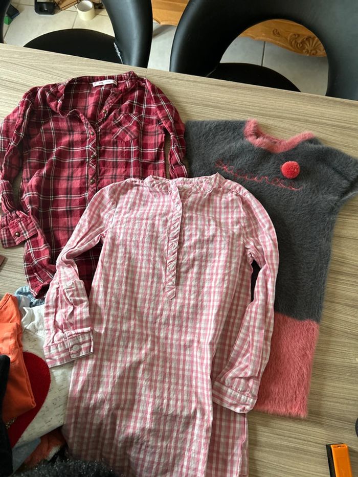 Lot de 10 vêtements fille 8 ans - photo numéro 2