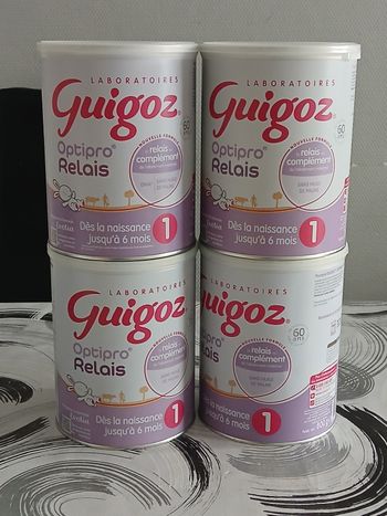 Guigoz optipro relais première âge 