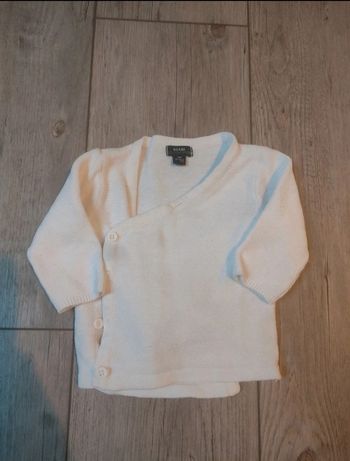 Brassière blanche mixte 1 mois