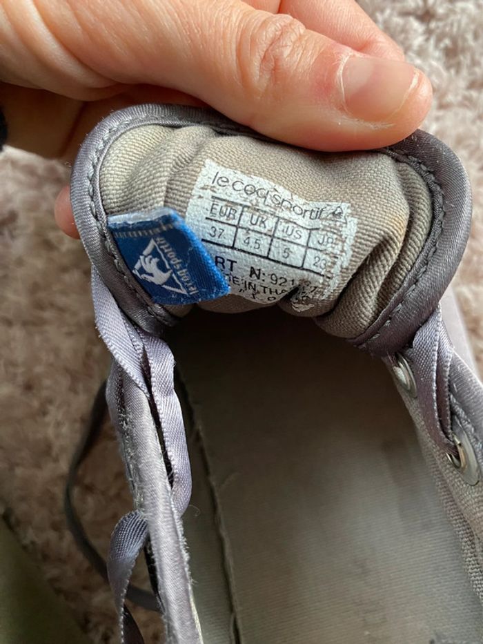 Basket le Coq Sportif taille 37 - photo numéro 3