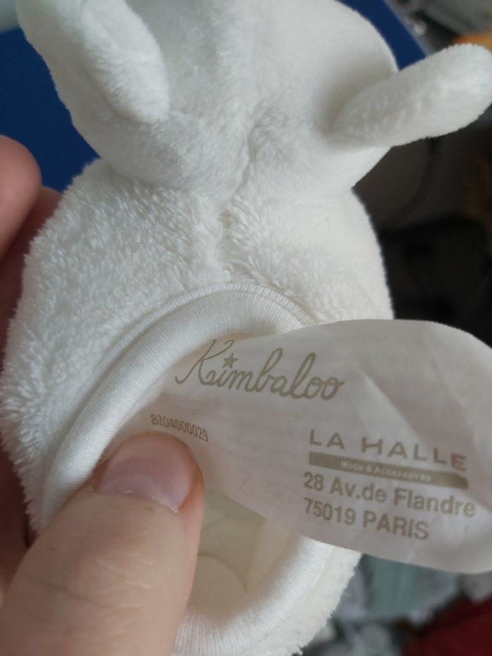 Chaussons Tout Doux Ours Blanc - photo numéro 4