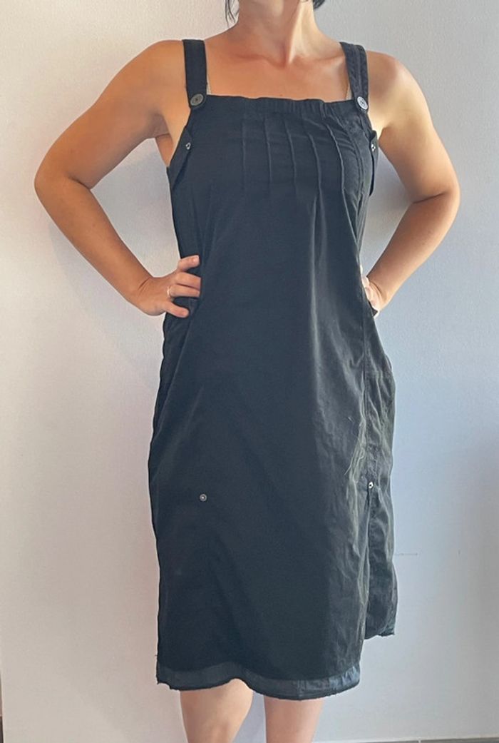 Robe d’été noire thalassa