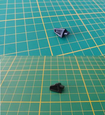 Lot rétroviseur gauche et droit référence 30055363 + 30055373 pièce détachée Playmobil #E17