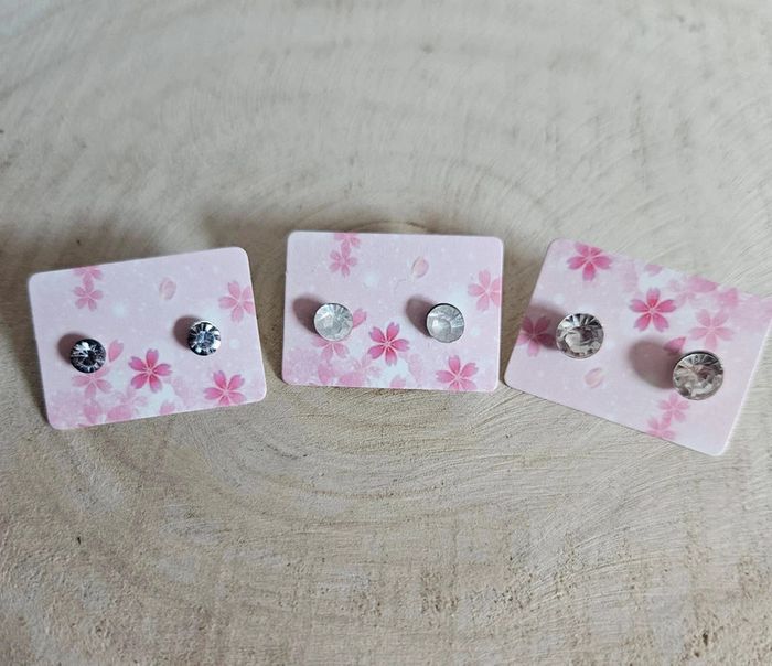 Boucles Puces Fantaisies 💠 - photo numéro 2