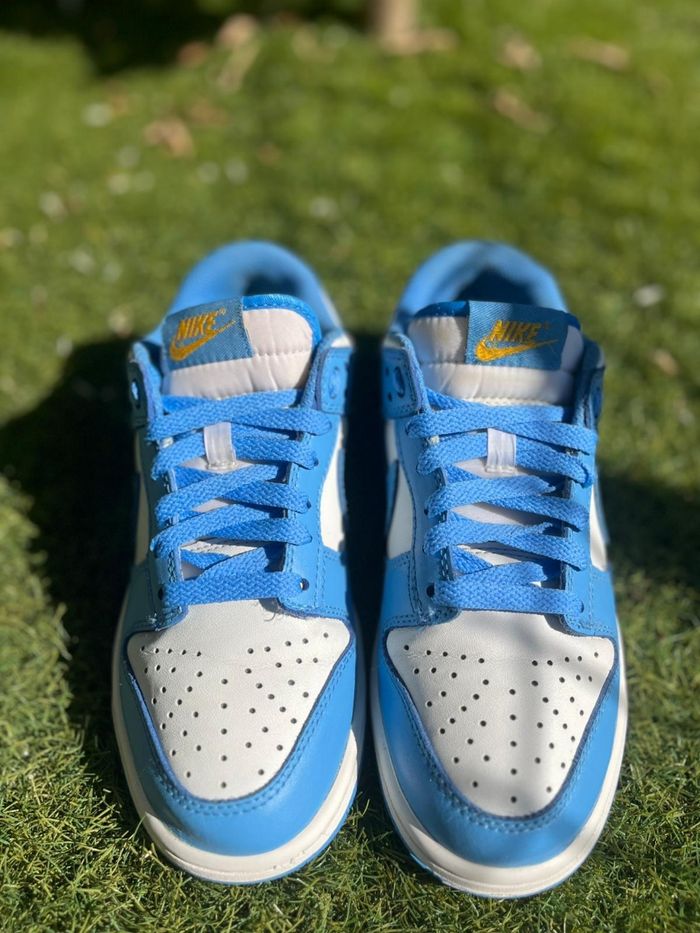 Nike Dunk Low Bleu et blanche - Taille 38 - photo numéro 5