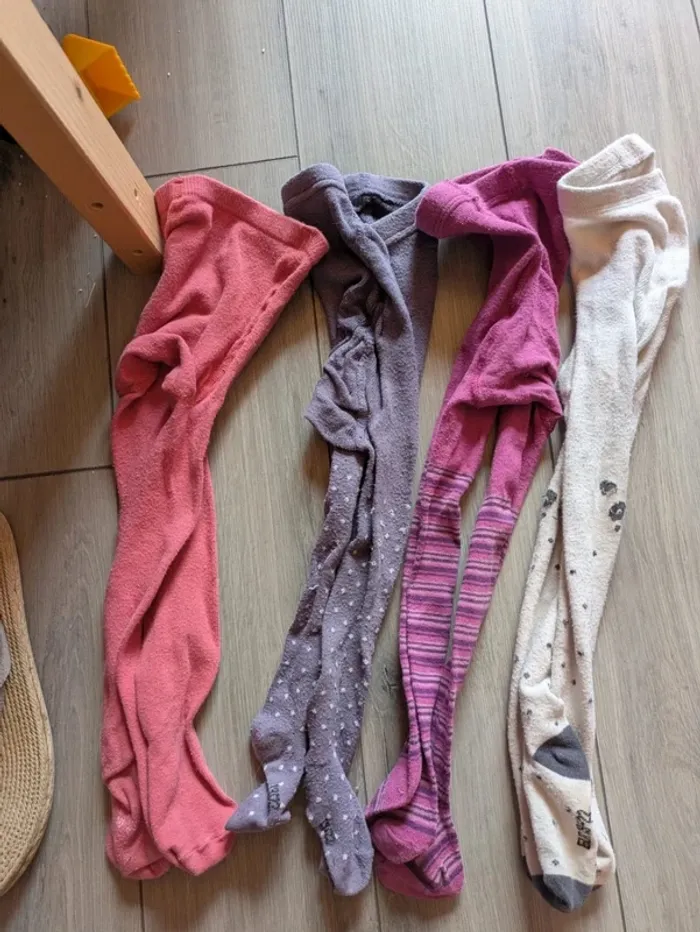 Lot de 4 collants filles 19/22 orchestra