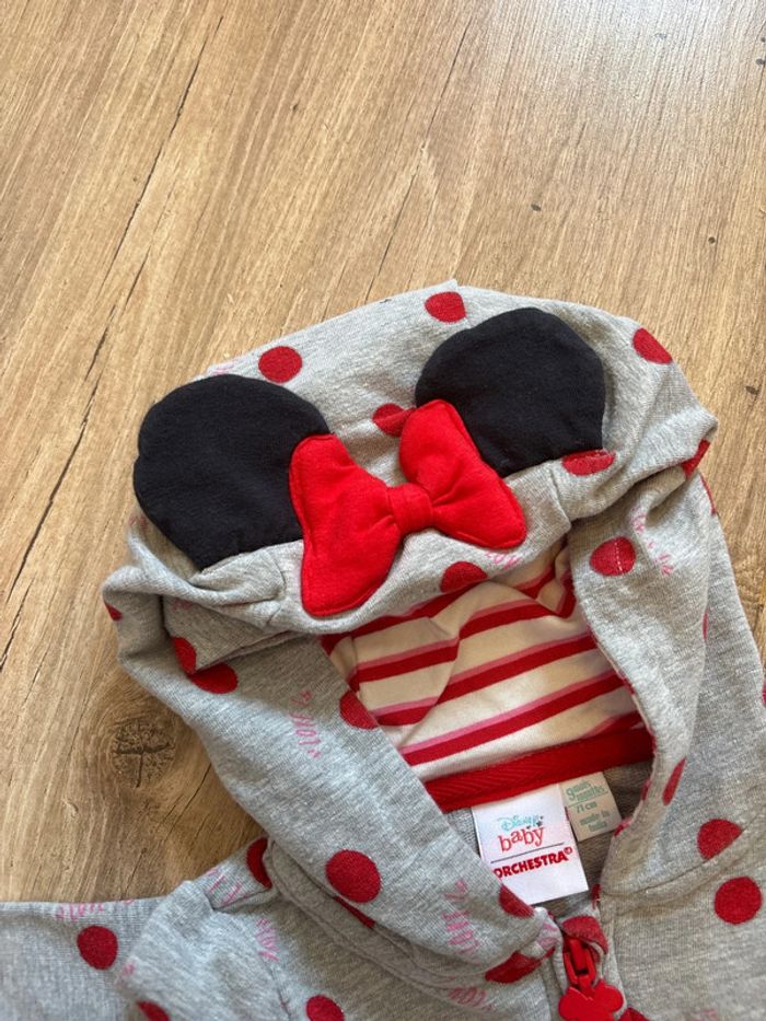 Ensemble veste + legging Minnie Disney 9 mois - photo numéro 6