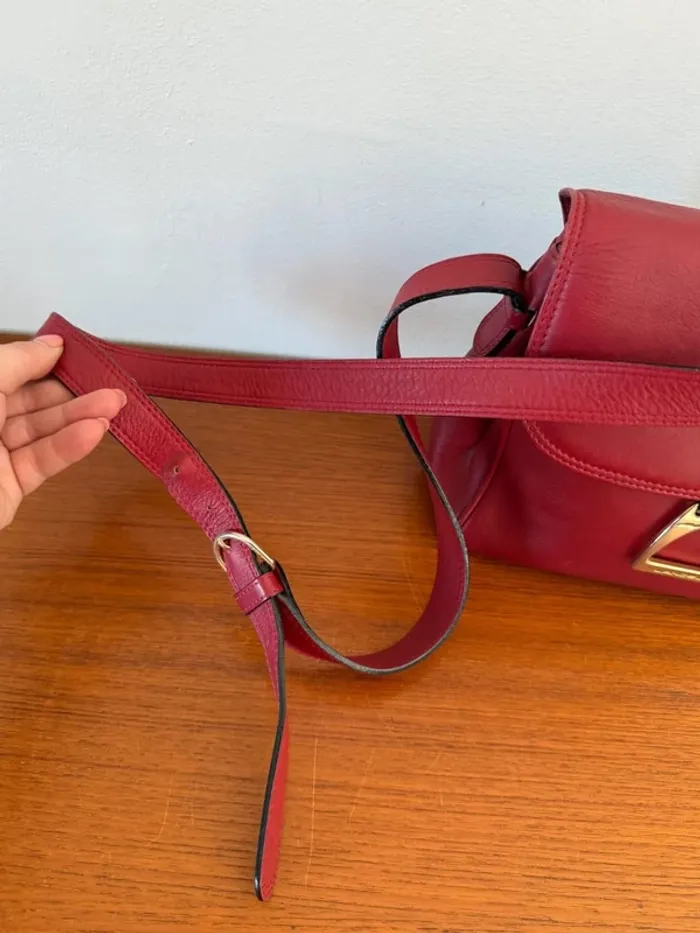 Sac Lancel rouge - photo numéro 3
