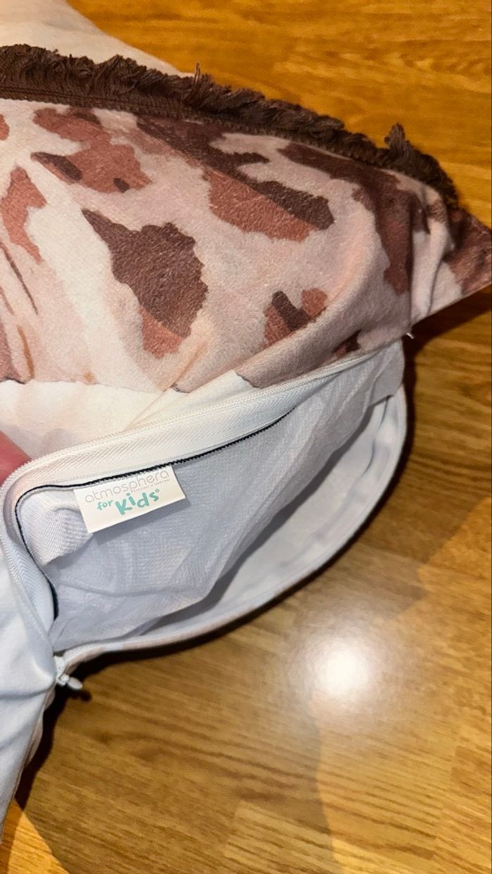 Coussin / oreiller girafe Atmosphera neuf - photo numéro 5