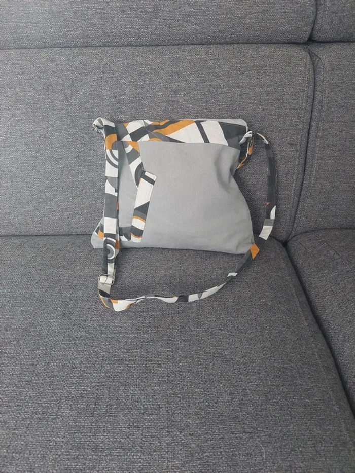 Sac bandoulière recyclé - photo numéro 3