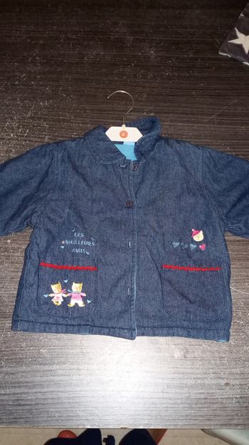 Veste fille mi saison 12 mois