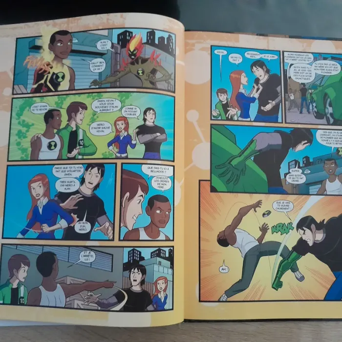 BD Ben 10 alien force tome 1 - mauvais garçon - photo numéro 4