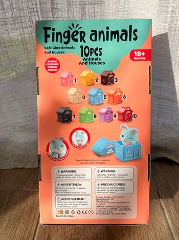 Jouet d’apprentissage Animaux/couleurs/chiffres