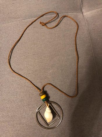 BB- Sautoir sur lacet huilé NEUF