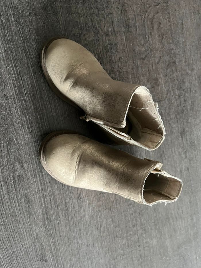 Bottines doré pointure 25 - photo numéro 2