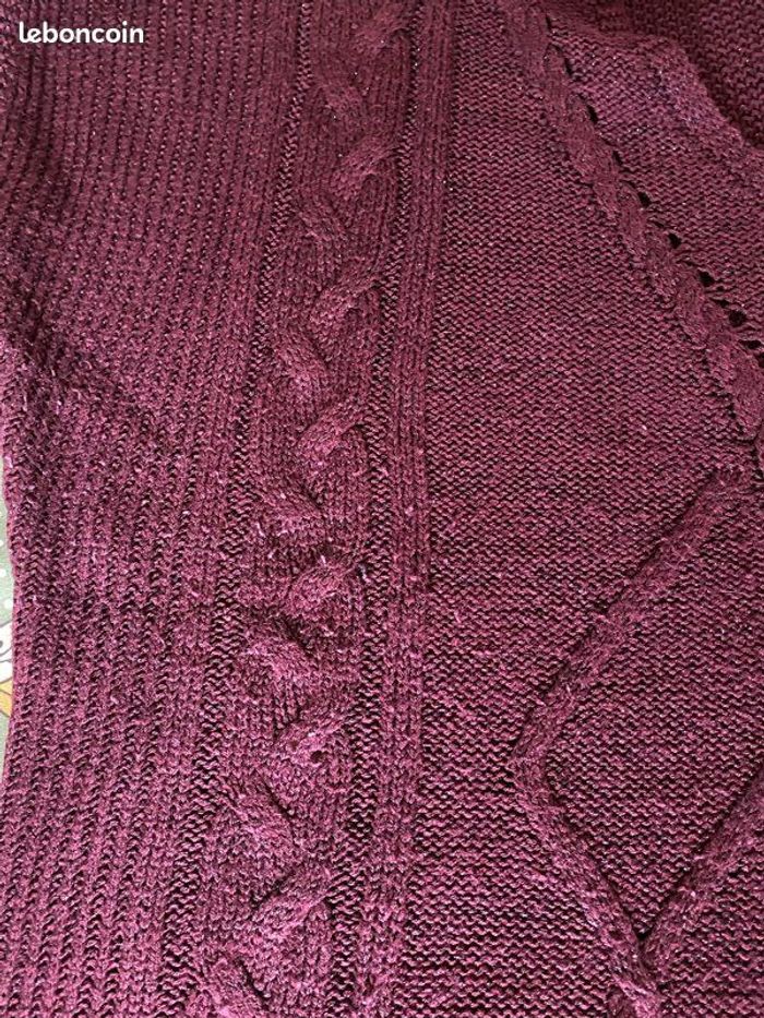 Pull manches courtes - femme - taille 46/48 - photo numéro 6