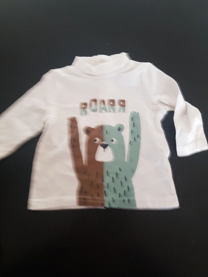 Lot de 2 tee shirts bébé garçon - photo numéro 4